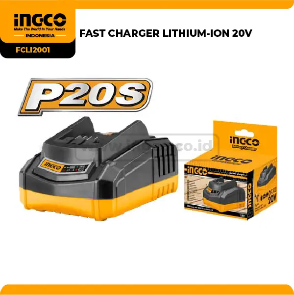 FCLI2001 - FAST CHARGER LITHIUM-ION 20V 