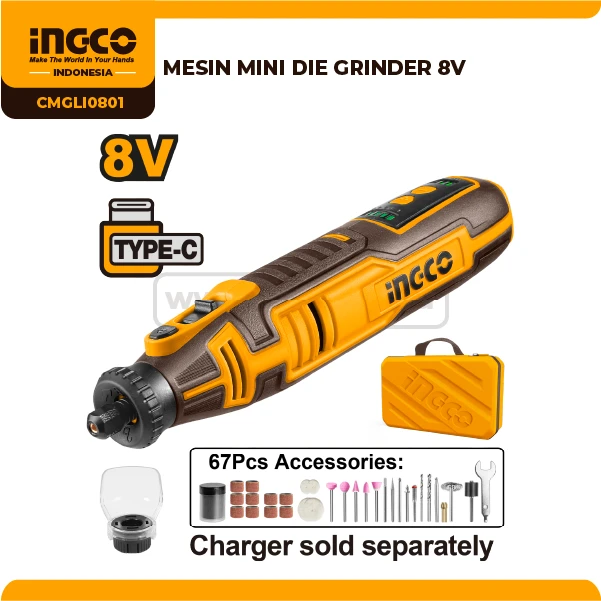 CMGLI0801 - MESIN MINI DIE GRINDER 8V