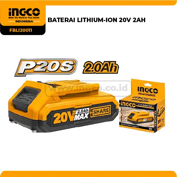 FBLI20011 - BATERAI LITHIUM-ION 20V 2AH 